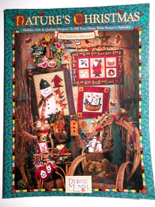 Debbie Mama Quilt Quiltmuster Buch NATUR WEIHNACHTEN Weihnachtsgeschenk - Bild 1 von 5