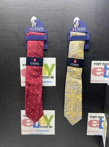 CRAVATTA CHAPS RALPH LAUREN 100% SETA MULTICOLORE spedizione gratuita abbigliamento - Foto 1 di 4