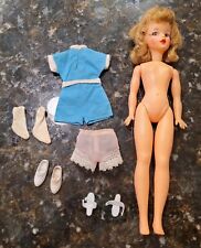 Vintage Ideal Blonde Tammy Doll With Original Outfit Shoes & Socks Lot