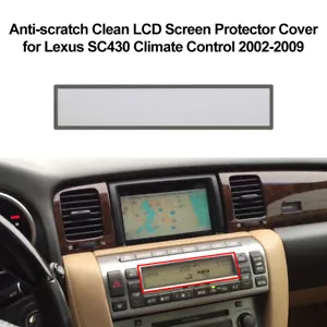 For Lexus SC430 Climate Control Anti-scratch Clean LCD Screen Protector Cover - Picture 1 of 5