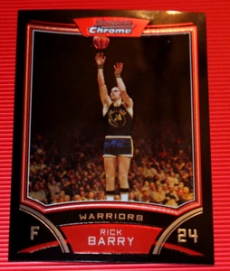 Rick Barry 2008 Topps Bowman Chrome Collectible Basketball Card No. 102 - Picture 1 of 2