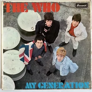 THE WHO MY GENERATION VINYL LP BRUNSWICK UK 1965 MONO 1ST PRESS 1B/1B EXC - Picture 1 of 15