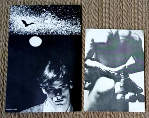 Zwei 1987 Männer Gay Interesse Veranstaltungen Flyer, Versandtaschen The Roxy & Private Eyes NYC  - Bild 1 von 4