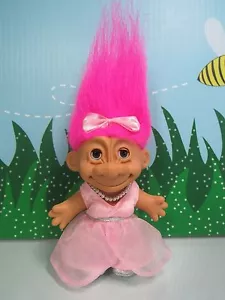 BELLEZA PARA DORMIR CON OJOS QUE SE CIERRAN - Muñeca Russ Troll de 5" - COMPLETA - Rara - Imagen 1 de 8