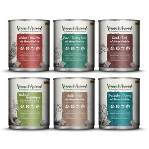 Venandi Animal Premium Nassfutter für Katzen Probierpaket III Huhn Pute Rind ... - Bild 1 von 8