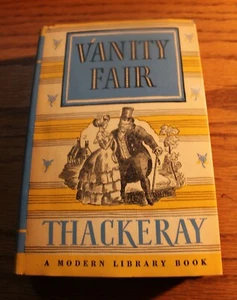 Vintage Modern Library #131 (1950) Vanity Fair by Thackeray HB DJ Excellent - Picture 1 of 6