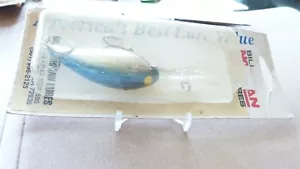 BILL NORMAN ANGELKÖDER MED DIVE 4 ZOLL GOLD/BLAU NEU IN VERPACKUNG - Bild 1 von 2