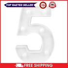 3D Number LED Light Marquee Sign Indoor Wall Hanging Night Lamp Decor (5) UK