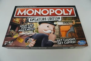 Hasbro Monopoly: Cheaters Edition Property Trading Board Game Get-Caught-Cuffed  - Bild 1 von 10