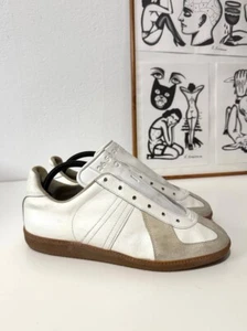 Scarpe da ginnastica sportive vintage BW Sport esercito tedesco Bundeswehr sneakers - Foto 1 di 8