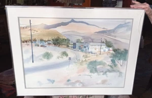 signiertes Aquarell von Vic Reynolds - Bild 1 von 10