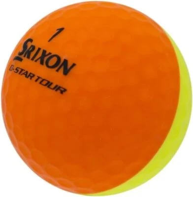 Srixon Q Star Tour Divide Matte Orange Golf Balls in Mint, AAAAA Quality - Image 1 of 4