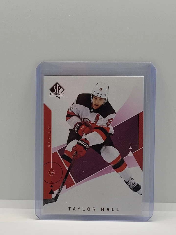 2018-19 SP Authentic Limited Red #10 Taylor Hall New Jersey Devils - Image 1 of 1