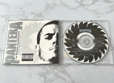 Pantera I'm Broken /  Slaughtered CD Single EU IMPORT Atco Phil Anselmo OOP! CD1 - Image 1 of 4