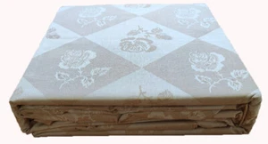 Natural Colour Organic Cotton Duvet/Doona/Quilt Set Dark Rose Brown Queen King - Picture 1 of 15