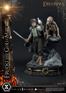 LORD of the RINGS: FRODO & GOLLUM BONUS VERSION 1/4 Statue 46 cm PRIME 1 STUDIO - Imagen 1 de 23