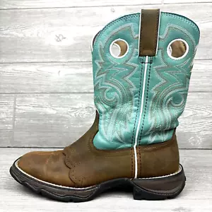 Durango Lady Rebel Womens Size 7.5 M Powder n' Lace Saddle 10" Western Boot - Picture 1 of 15