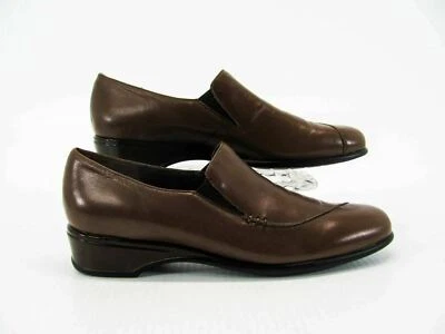 Zapato Munro Mujer Talla 9N Marrón Mocasín Cuero Sin Cordones Informal Usado qp Foto 1 de 4