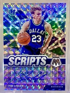 2020-21 Panini Mosaic Tim Legler Silver Autograph #SC-TLG Dallas Mavericks - Picture 1 of 3