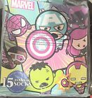 15 Days of Socks Marvel Womens 4-10 Iron Man Thor Black Panther Groot Hulk New