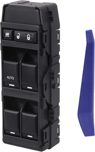 Power Window Switch Front Left Driver Side, Compatible with 2008-2013 Dodge Aven - Picture 1 of 12