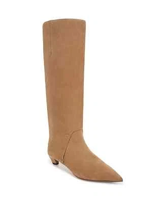 Botas Franco Sarto Martin Gatito Tacón Punta Toscana Taupe Gamuza Talla 5M Foto 1 de 4