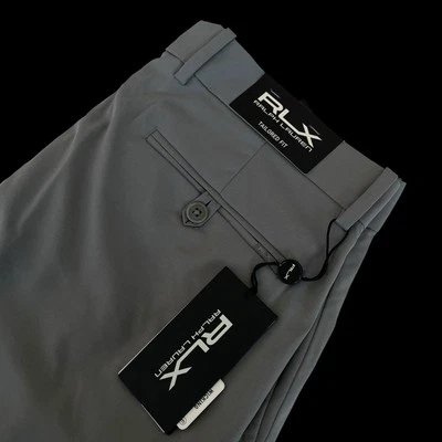 RLX Ralph Lauren Stretch Golf Shorts Tailored Fit 9" Inseam Grey Size 34 $115 - Image 1 of 4