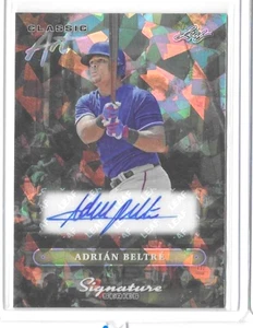 ADRIAN BELTRE 2024 Leaf Metal Signature Series Classic Art Crystal AUTO #1/1 - Picture 1 of 2