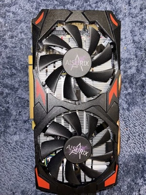 AISURIX RX 580 Graphics Card 2048SP 8GB GDDR5 256 Bit Pc Gaming Video Card - Image 1 of 2