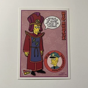 Simpsons Inkworks Mania 2001! Tarjeta de personaje número uno #5 - Imagen 1 de 2