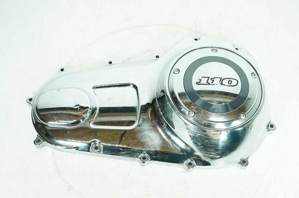 11 Harley Touring Street Glide Screamin Cubierta de embrague primaria exterior rayada 110 Foto 1 de 4