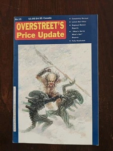 1990 Overstreets Price Update #15 Aliens Predator Cover By Dave Dorman - Picture 1 of 8