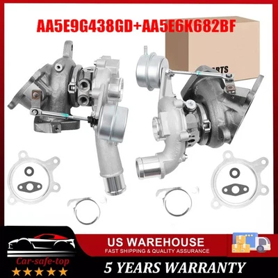 OEM RH & LH Turbo Turbocharger Set For Ford Taurus Explorer Lincoln MKS MKT 3.5L Foto 1 de 4
