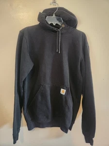 Sudadera con Capucha Carhartt Unisex Calce Suelto Peso Medio Negra Talla XS TS0121-M - Imagen 1 de 6