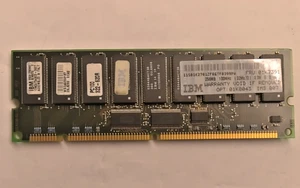 [TESTED] SRAM PC-100 256MB 168PIN IBM MODULI DI MEMORIA TOP QUALITY - Foto 1 di 6