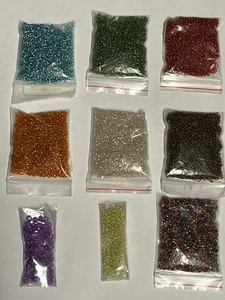 Großhandel Glasperlen 9 Farben Mix - Bild 1 von 12
