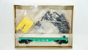 Lionel O27 Scale Penn Central Flat Car w/ Steam Shovel Kit Item 6-9158 NEW W17 - Picture 1 of 7