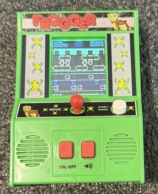 Vintage Frogger Mini Retro Handheld Arcade Game #09550 Konami - image 1 of 4