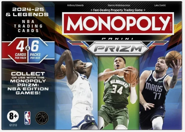 2024 - 25 帕尼尼 Prizm 大富翁 NBA 篮球爆破盒原厂封装 — 第 1/1 张图片