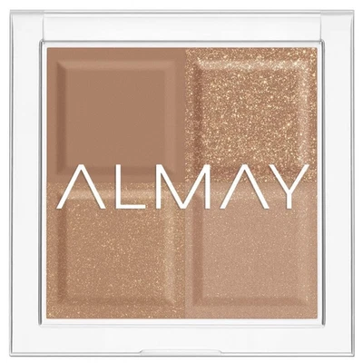 Almay Shimmer/Matte Eyeshadow Quad Palette Hypoallergenic, 210 Unplugged - Image 1 of 4