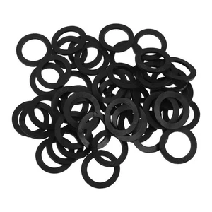  100 Pezzi Anello di Fissaggio in Gomma Bilanciere O-ring Manubri Accessorio Rondelle - Foto 1 di 12