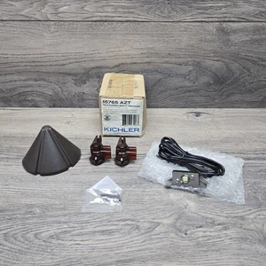 Kichler LED 12V montierte Terrassenleuchte 15765 AZT strukturiert architektonisch Bronze - Bild 1 von 7