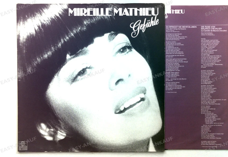 Mireille Mathieu - Gefühle GER LP FOC + Innerbag .* - Image 1 of 1