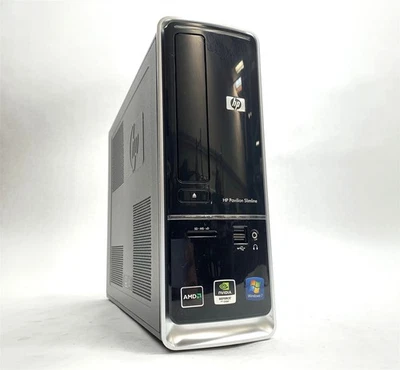 HP Pavilion Slimline S5747C-B AMD Athlon II X2 255 3.10GHz 4GB 512GB SSD Win10 - Image 1 of 4