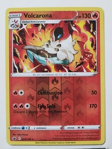 REVERSE HOLO Volcarona 024/198 NM - RARE Chilling Reign Pokemon Card $2 Shipping - Picture 1 of 3