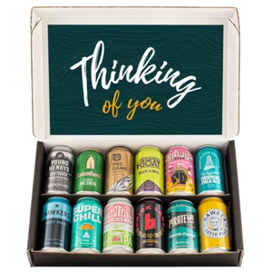 Beer Cartel Craft Beers 12 Cans Smooth Refreshing Best Beer Sympathy Gift Box - Picture 1 of 2