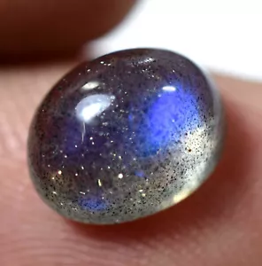 Very Precious 2.80 Ct Natural Fire Labradorite GGL Certifed Cabochon Gemstone - Picture 1 of 4