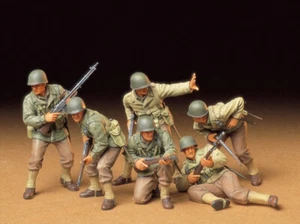 35192 Tamiya 1/35 Model Tank Kit WWII U.S. Army Assault Infantry Set Plastic Kit - Picture 1 of 1