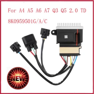 8K0959501G 8K0959501F For Audi A4 A5 A6 A7 Q3 Q5 2.0 TD Cooling Fan Control Unit - Picture 1 of 6