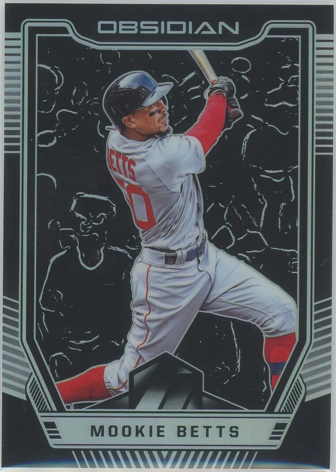 2019 Panini Obsidian #51 Mookie Betts Red Sox - Image 1 of 1